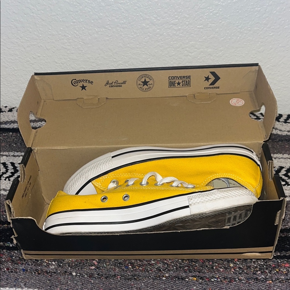 Converse Kids Bright Yellow Sneakers